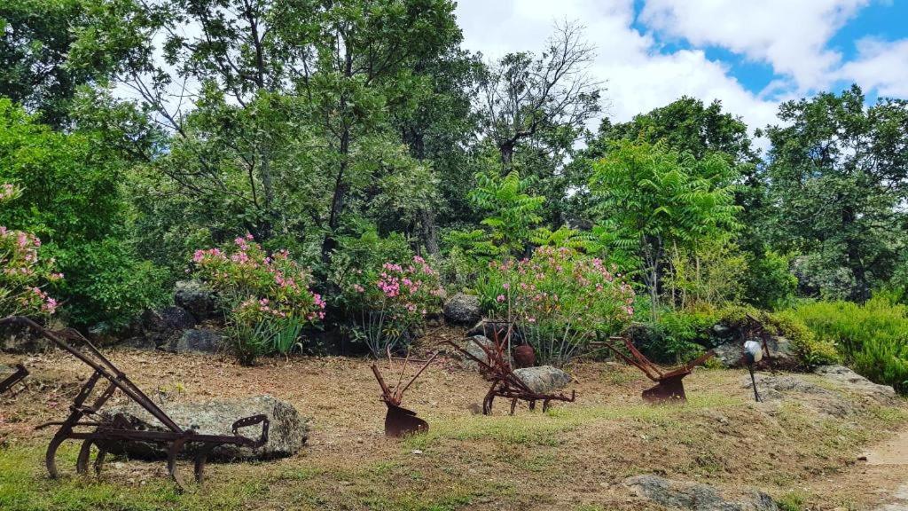 Las Casas De Agapito Poyales Del Hoyo Exteriör bild
